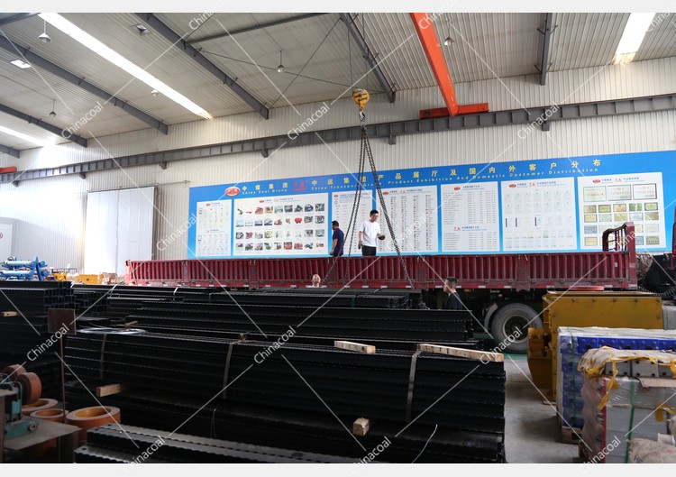 China Coal Group Sent A Batch Of Metal Roof Beams To Hebei