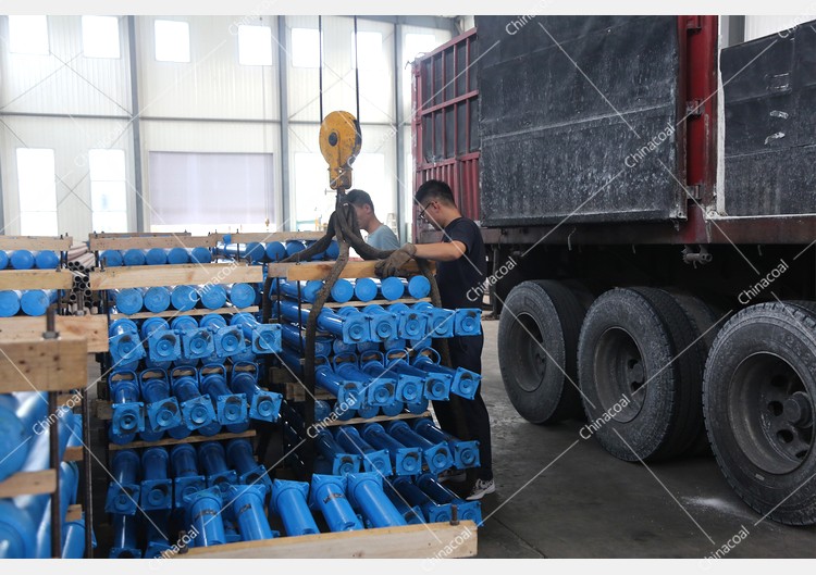 China Coal Group Sent A Batch Of Mining Single Hydraulic Props To Handan, Hebei