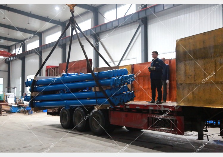 China Coal Group Sent A Batch Of Single Hydraulic Props To Shanxi