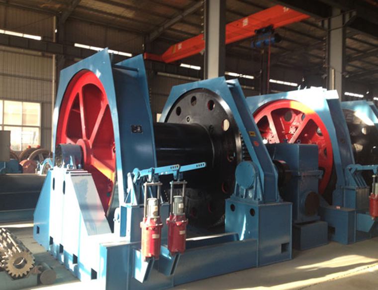 Main uses and characteristics of shaft sinking winch