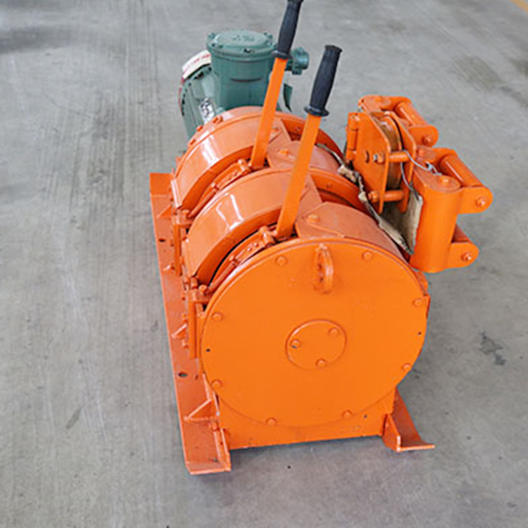 About the structure of 2JP15 mining scraper winch