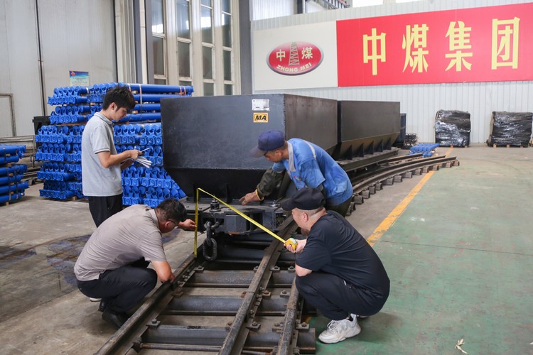 China Coal Group Successfully On-Site Product Inspection Passed National Safety Standard Inspection Center Experts 