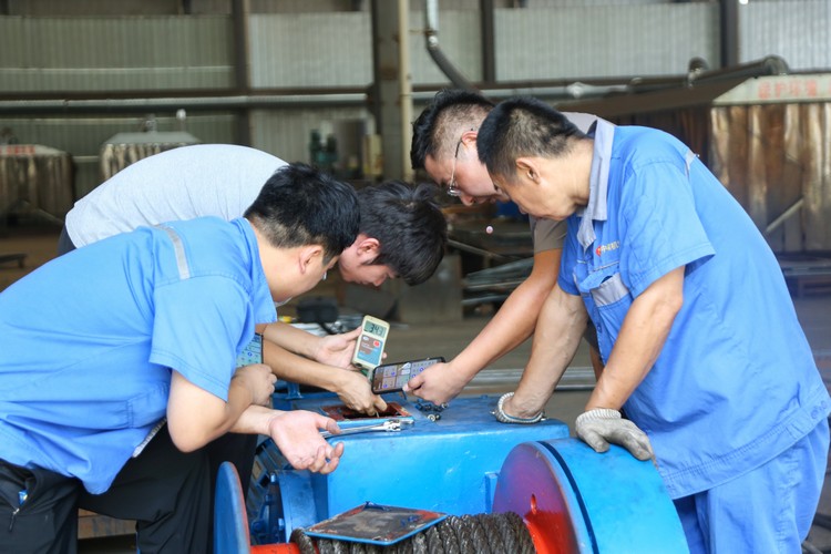 China Coal Group Successfully On-Site Product Inspection Passed National Safety Standard Inspection Center Experts 