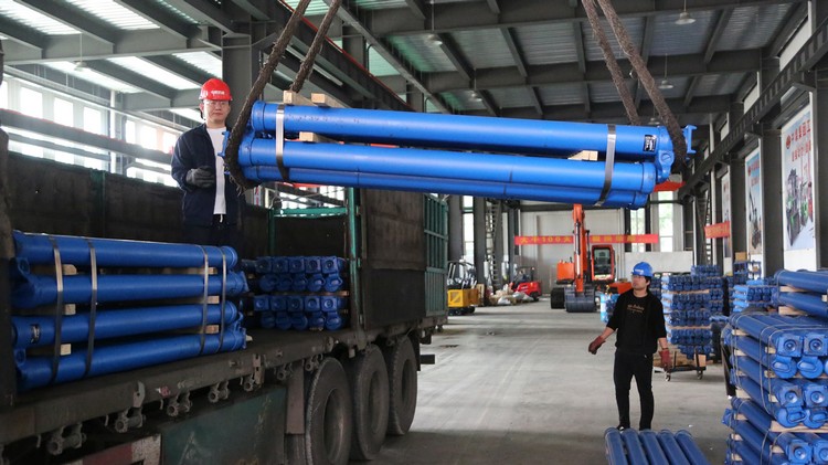 China Coal Group Sent Mining Single Hydraulic Props To Shanxi