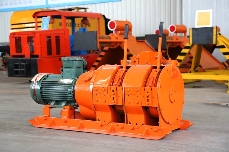 2JP Underground Electric Scraper Winch