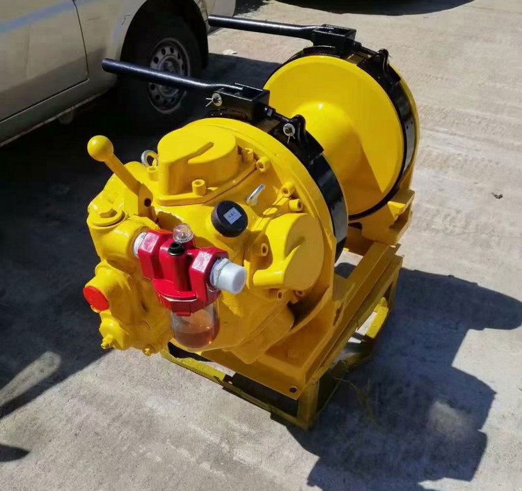  JQHSB-50*12 Explosion-Proof Mining Compact Pneumatic Winch