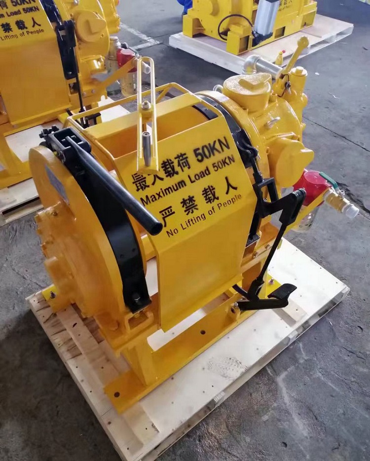 JQH-5Q*48 Explosion-Proof Mining Compact Pneumatic Winch